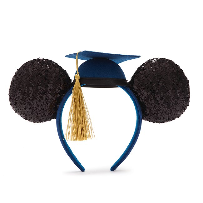 Walt Disney World diadema con orejas Mickey Mouse para adultos, Graduación 2021