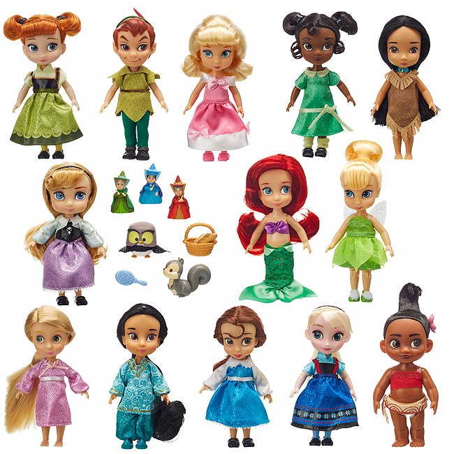 Disney Store Lot de 13 poupées Disney Animators