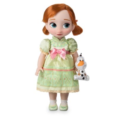 SHOPDISNEY OFFICIEL Poupée Anna Disney Animators, La Reine des Neiges,