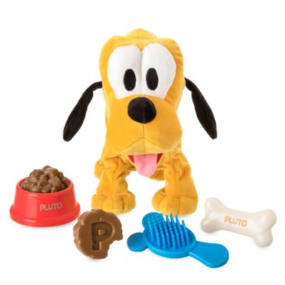 SHOPDISNEY OFFICIEL Peluche moyenne Pluto interactive,