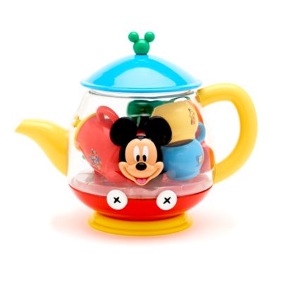 SHOPDISNEY OFFICIEL Coffret théière Mickey Mouse,