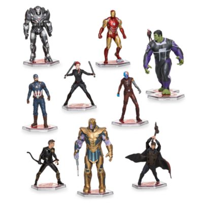 SHOPDISNEY OFFICIEL Coffret deluxe de figurines Avengers: Endgame,