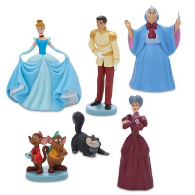 SHOPDISNEY OFFICIEL Coffret mini figurines Cendrillon 70e anniversaire,