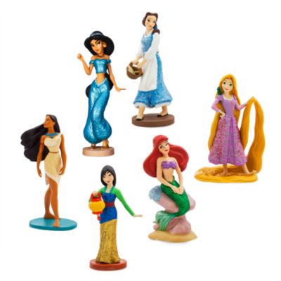 SHOPDISNEY OFFICIEL Coffret de figurines Princesses Disney,