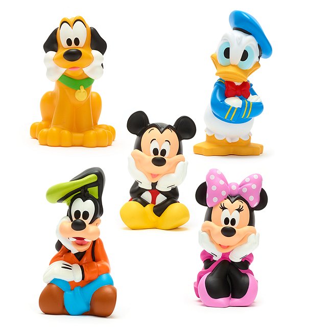 Set juguetes baño Mickey y sus amigos, Disney Store
