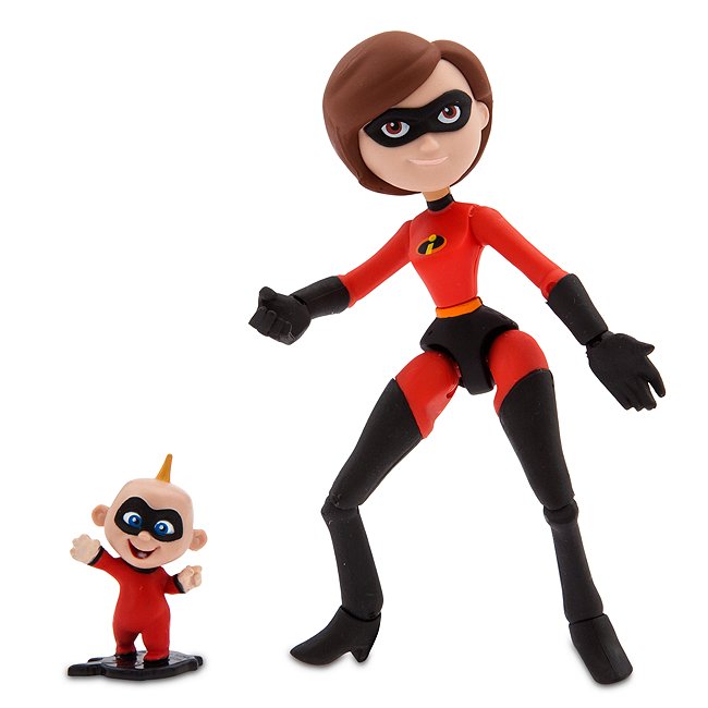 Figurine Mme Indestructible articulée, collection Disney Pixar Toybox