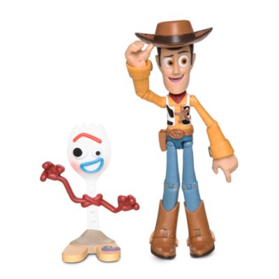SHOPDISNEY OFFICIEL Figurine Woody articulée, Disney Pixar ToyBox,