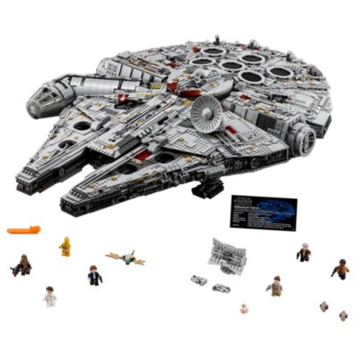 SHOPDISNEY OFFICIEL Ensemble LEGO 75192 Millenium Falcon Star Wars,