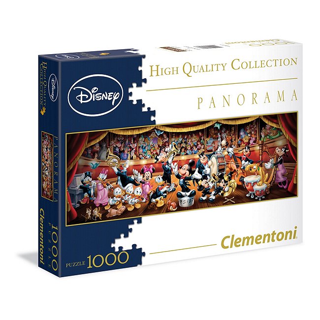 Puzzle Panorama 1 000 pièces, Le Monde de Disney