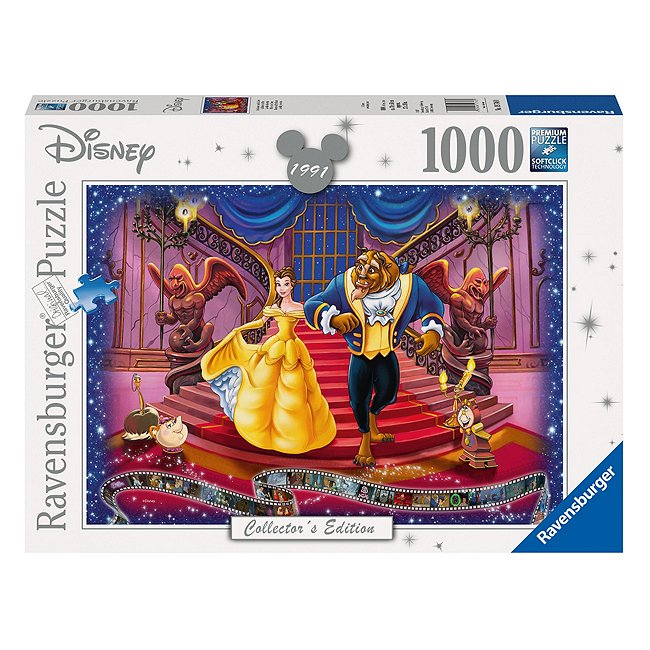 Ravensburger Puzzle 1 000 pièces La Belle et la Bête, Disney Collector's Edition