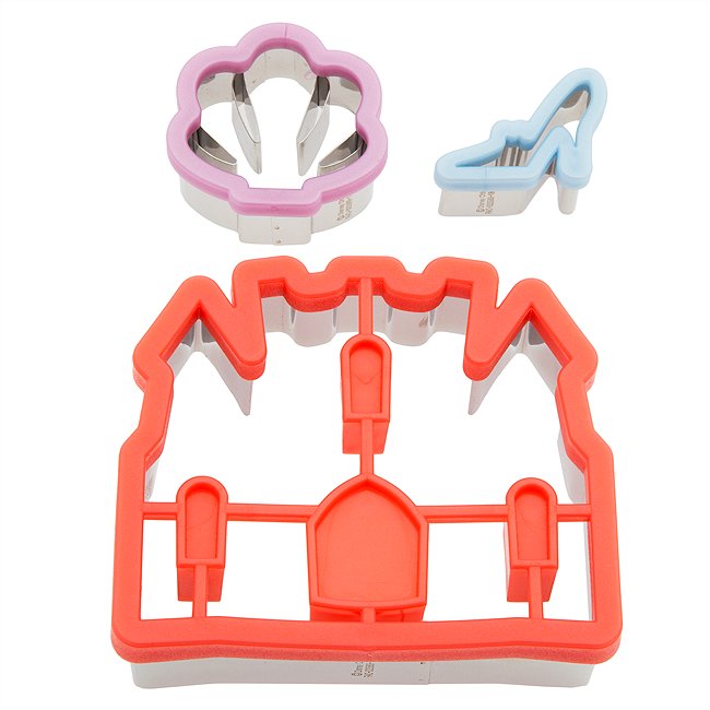 Disney Store Lot de 3 emporte-pièces Disney Princesses