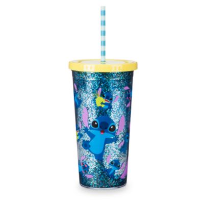 SHOPDISNEY OFFICIEL Gobelet avec paille Stitch,