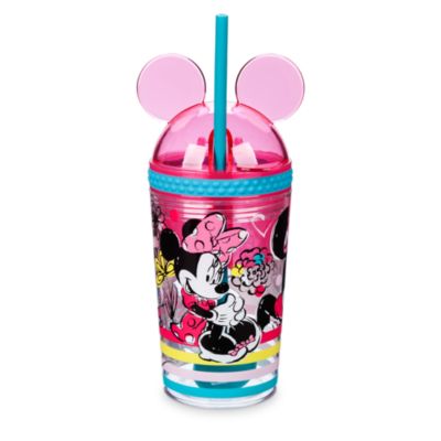 SHOPDISNEY OFFICIEL Gobelet avec paille combiné Minnie,