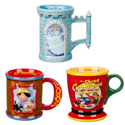 SHOPDISNEY OFFICIEL Collection de mugs anniversaire,