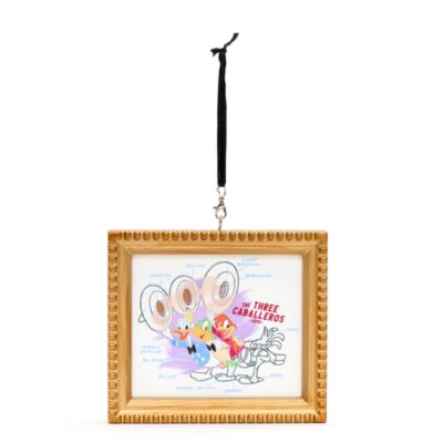 SHOPDISNEY OFFICIEL Disney Parks Décoration Les Trois Caballeros Ink & Paint à suspendre,