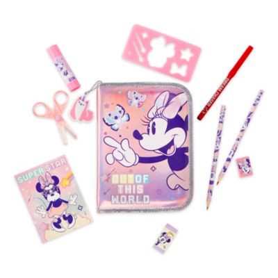 SHOPDISNEY OFFICIEL Kit de fournitures Minnie mystique zippé,