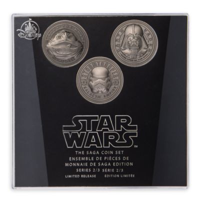SHOPDISNEY OFFICIEL Ensemble de pièces de collection Star Wars : La Saga, série 2 sur 3,