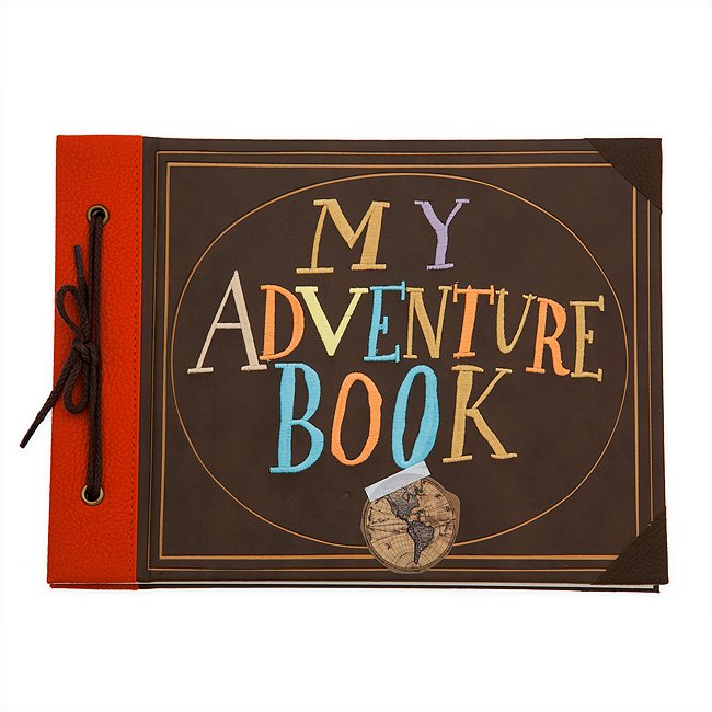 Diario A4 réplica libro aventuras, Up, Disney Store
