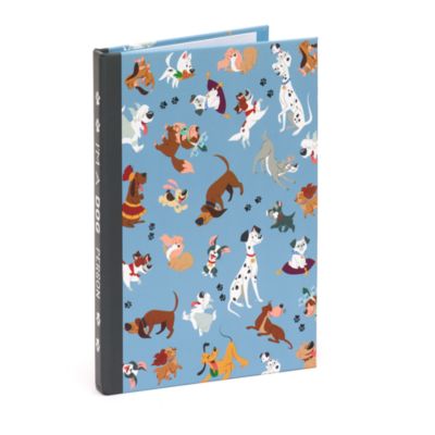Set cuaderno y notas adhesivas perros Disney, Disney Store