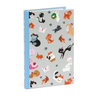 Set cuaderno y notas adhesivas gatos Disney, Disney Store