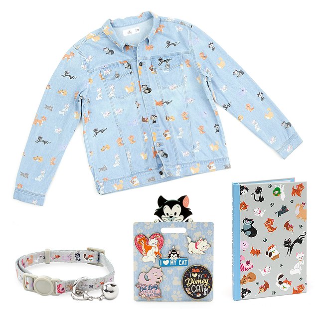 Colección accesorios y artículos papelería gatos Disney para adultos, Disney Store