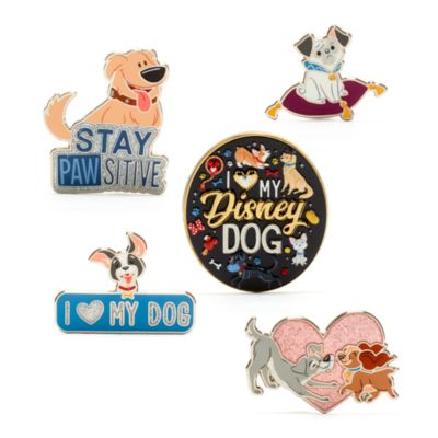 Set pins perros Disney, Disney Store
