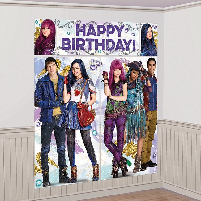 Disney Store Décor de fête Disney Descendants 2