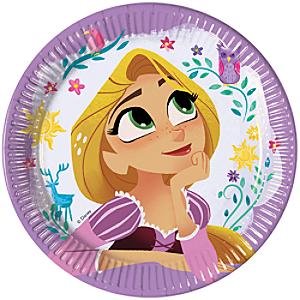 Rapunzel 8x Party Plates Set, Tangled: The Series - Disney Store Gifts 