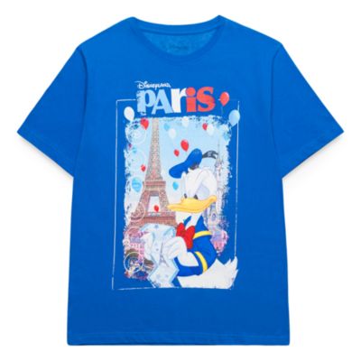 SHOPDISNEY OFFICIEL T-Shirt pour adultes Donald Duck Disneyland Paris, 2100177, taille ADLT SMALL