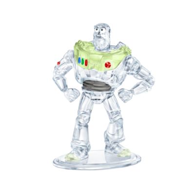 SHOPDISNEY OFFICIEL Swarovski Figurine Buzz l'Éclair en cristal,